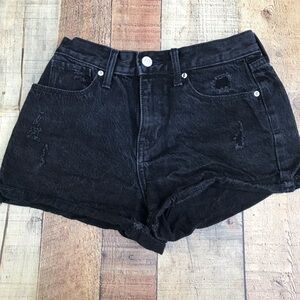 Old Navy Black denim shorts